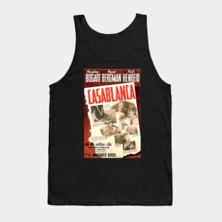 Classic Movie Poster - Casablanca Tank Top